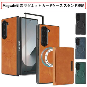 Galaxy Z Fold8 �P�[�X 2in1 �J�[�h���[ Magsafe�Ή� Flip8 Fold8Ultra Flip7 SC-55F SCG35 �X�}�z�P�[�X Fold7 SC-56F SCG34 �J�o�[ �}�O�l�b�g ���U�[ �J�[�h5�����[ �X�^���h ���C�����X�[�d�Ή� �M�����N�V�[ �t��