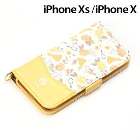 ディズニー iPhone XS/X(5.8インチ)用 フリップカバー ベル　PG-DFP642BEL【メール便送料無料】