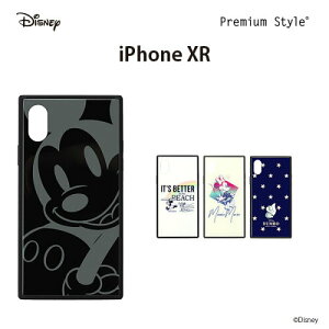 �f�B�Y�j�[ iPhone XR(6.1�C���`)�p �K���X�n�C�u���b�h�P�[�X�@PG-DCS670MKY/PG-DCS671MKY/PG-DCS672MNE/PG-DCS673DMB�y���[���֑��������z