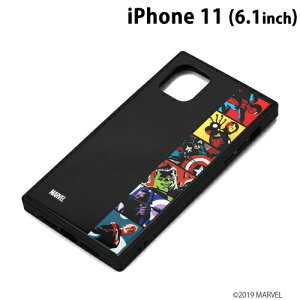 MARVEL iPhone11 (6.1C`) KXnCubhP[X AxW[Y/|bvA[g@PG-DGT19B12AVGy[֑z
