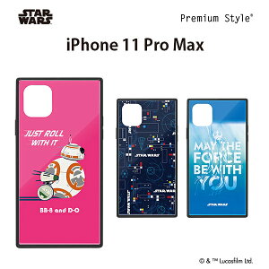 �X�^�[�E�H�[�Y �iSTAR WARS) iPhone 11 Pro Max (6.5�C���`) �K���X�n�C�u���b�h�P�[�X�@PG-DGT19C33BB/PG-DGT19C34SW/PG-DGT19C35SW�y���[���֑��������z