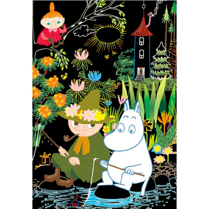 楽天市場 スクラッチアート ムーミン谷カード Qむーみん Moomin Moomin ムーミン 谷 リトルミイ スナフキン ニョロニョロ 北欧 オシャレ 絵 イラスト おうち時間 趣味 あす楽対応 ビッグスター ネットショップ
