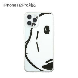 ピーナッツ IIIIfit Crystal Shell iPhone12Pro対応ケース フェイス SNG-587Asnoopy/すぬーぴー/PEANUTS/アイフォン/スマホ/カバー/ケース/スリム/軽い/人気【あす楽対応】【激安メガセール！】