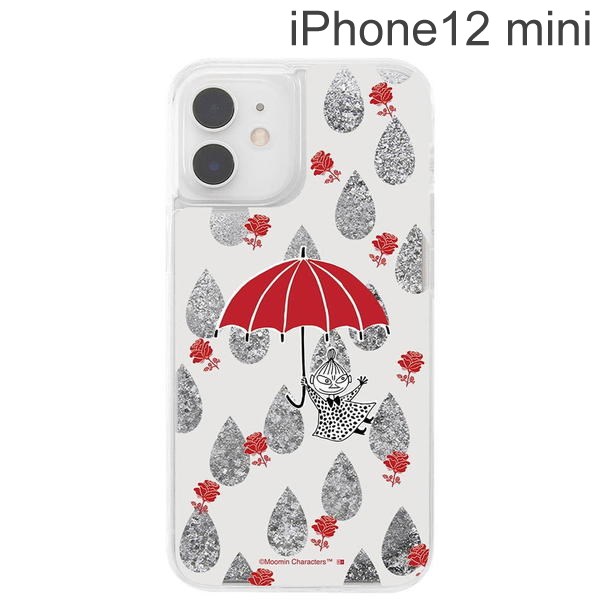 イングレム ムーミン iPhone 12 mini ラメ グリッターケース リトルミイ　IJ-AP26LG1S/MT002【メール便送料無料】 |  ビッグスター　ネットショップ