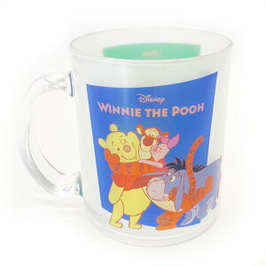 ディズニー ガラスマグ くまのプーさん Honey melts Series ハグ MDPHM-013DISNEY/disney/ぷーさん/キャラクター/マグカップ/コップ/ガラス【アウトレット】