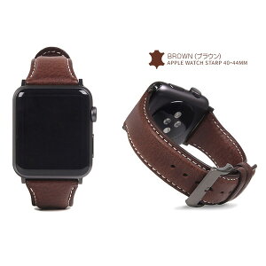 �y���������zSLG Design AppleWatch�o���h 44/42mm�p Italian Minerva Box Leather �u���E�� SD18391AW�A�b�v���E�H�b�`/�o���h/�x���g/�����x���g/�v/���U�[�y�A�E�g���b�g�z