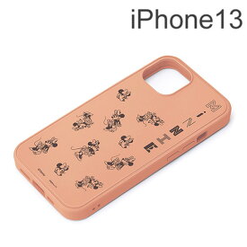 ディズニー iPhone 13用 MagSafe対応 抗菌ハイブリッドケース ミニーマウス PG-DMGPT21K02MNE【メール便送料無料】