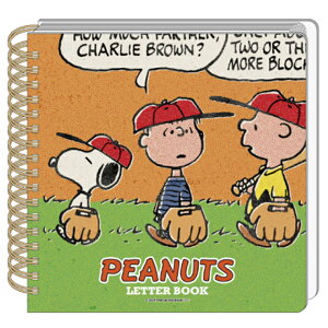 スヌーピー リングレターブック PEANUTS AMERICAN TASTE 9 S8905398すぬーぴー/PEANUTS/ピーナッツ/キャラクター/文具/文房具/ステーショナリー/手紙/レターセット/ダイカット/便箋/封筒