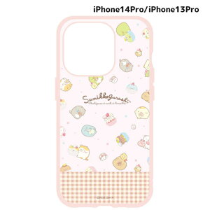 ���݂��R���炵 IIIIfit iPhone14Pro/13Pro�Ή��P�[�X �`�F�b�N SMK-151B���݂������炵/�X�~�b�R�O���V/�T���G�b�N�X/�L�����N�^�[/���킢��/�G��/�����G��/�X�}�[�g�t�H��/�X�}�z/�J�o�[/�P�[�X/�n