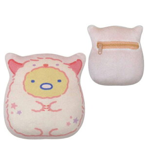 すみっコぐらし ポーチ とんかつ SG-ONPO-TKすみっこぐらし/スミッコグラシ/サンエックス/キャラクター/かわいい/雑貨/生活雑貨/小物入れ/もちもち【アウトレット】