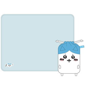 ちいかわ マスコット巾着付きブランケット ふわふわハチワレ 0775038400チイカワ/なんか小さくてかわいいやつ/ハチワレ/うさぎ/キャラクター/かわいい/雑貨/生活雑貨/冬物/防寒/あったかグッズ/ふわふわ