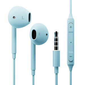 3.5mm�C���z���v���O �X�e���I�C���z�� �u���[ PG-SEIE1BL3