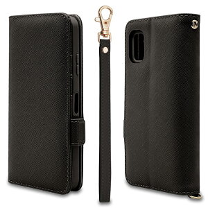 ���X�^�o�i�i AQUOS wish3 �n���h�X�g���b�v�t���蒠�^�P�[�X BK �J�[�h4�� 7554AQOW3BOSH-53D/A302SH/�P�[�X/�J�o�[/�蒠�^/�J�[�h����/�������/�X�^���h�@�\/�V���v��/��l/���f�B�[�X/�����Y/�n���h
