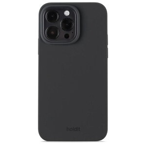 holdit iPhone15ProMax�p �\�t�g�^�b�`�V���R���P�[�X �u���b�N 16000