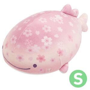じんべえさん じんべえさんとふうせんうおテーマ スーパーもーちもちぬいぐるみ (S) 桜色じんべえさん MV11601【じんべえさん/じんべい/海/ジンベエザメ/さめさん/サメ/サンエックス/インテ