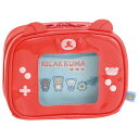 【7月中旬〜下旬入荷予定予約】リラックマ ゲーミングリラックマテーマ ポーチ　CA72001【リラックマ/コリラックマ/キイロイトリ/チャイロイコグマ/サンエックス/メイク/コスメ/リップ/ネイル/小物入れ/サニタリー/旅行】
