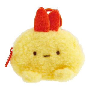 すみっコぐらし キャラミックス モバイルアイテム ぬいぐるみミニポーチ えびふらいのしっぽ CA75404【すみっこぐらし/スミッコグラシ/サンエックス/ぬいぐるみ/コインケース/小物入れ】