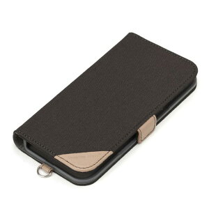 iPhone 16�p �t���b�v�J�o�[ �L�����o�X/�`���R�[���O���[ PG-24AFP09GY