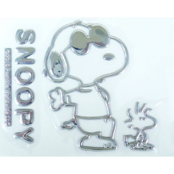 楽天市場 スヌーピー Snoopy エンブレムステッカー スヌーピーc Sn107 ピーナッツ カー用品 カーグッズ 車 車内 インテリア P あす楽対応 ビッグスター ネットショップ