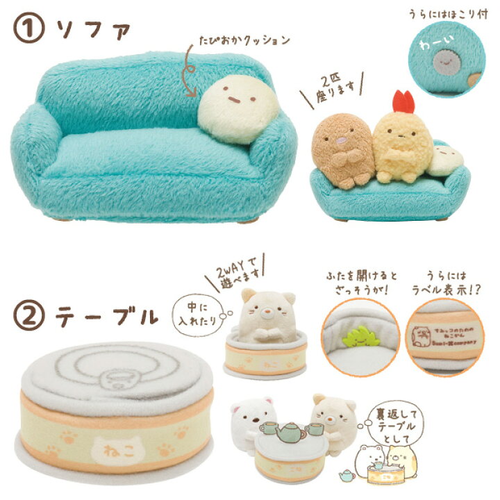 楽天市場】すみっコぐらし グッズ すみっコぐらし てのりぬいぐるみの 