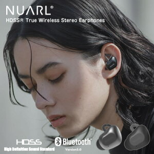 �y���������z NUARL HDSS ���S���C�����X�C���z�� True Wireless Stereo Earphones�@NT01-MB/NT01-BS�y���S���C�����X/BLUETOOTH/�u���[�g�D�[�X/�C���z��/�w�b�h�z��/���y/�y��/�y��/������/����/�����ԍĐ�/��