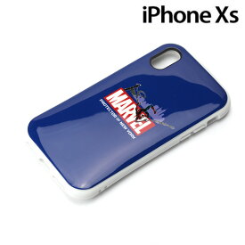 マーベル iPhone XS/X(5.8インチ)用 ハイブリッドタフケース スパイダーマン ネイビー　PG-DCS563SPM【メール便送料無料】