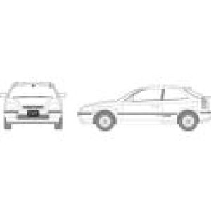 ID184 Honda ~NVrbN SiR 96 EK4 tW~ 1/24C`Abv vf 