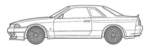 p3 1/24 Y XJCC GT-R R32  tW~ 1/24p݃~bhiCg vf