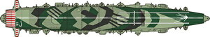 FH34EX-2 1/700 {CRq P a19N tnf ʐFςݔsbt tW~ 鍑CR vf
