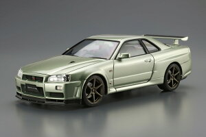 No.134 1/24 �j�b�T�� BNR34 �X�J�C���C��GT-R V-specII Nur. 02 �A�I�V�} �U�E���f���J�[ �v�����f��