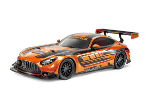 47519 1/10RC 4WD���[�V���O�J�[ �����Z�f�X AMG GT3 EVO�I�����W�h���σ{�f�B TT-02�V���[�V �^�~�� ���W�R���g�ݗ��ăL�b�g �����s�� ���L�����Z���s���i
