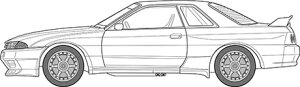ID314 1/24 ^CT STP GT-R XJCC GT-R BNR32 Gr.Adl 1993 tW~ C`Abv vf 