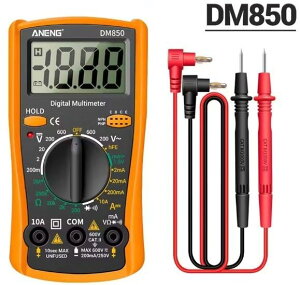 (9V�d�r���|�o�b�e���[�t�������j �f�W�^���e�X�^�[ �}���`���[�^�[ ANENG DM850 �d���e�X�^�[ �d���`�F�b�J�[ ���^ �}���`���[�^�[ �T�[�L�b�g�e�X�^�[ �d���`�F�b�N �d���`�F�b�N �y�� ����