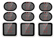 非純正品ジェルパッド シート 取り替え ぱっど 9枚セット(3枚x3個セット) for スレンダートーン用腹筋用…
