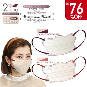 }XN ECOEG[u}XN 30  PM2.5Ή ԕ99% ʃTCY 3wsDz J[}XN oCJ[ ċz₷ Uh~ xtB^[ CGx ux X^CbV @\3