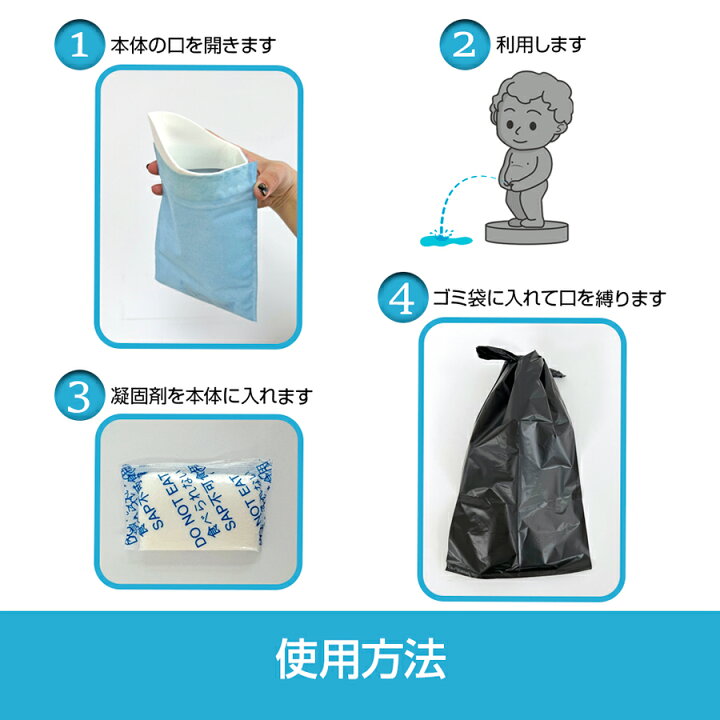 楽天市場】携帯用トイレ ミニトイレ 簡易トイレ 3回分 防災グッズ 非常 