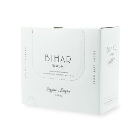 ビハールウォッシュ［BIHAR WASH］（ホワイト）　界面活性剤不使用、多目的洗剤、洗濯・掃除・水回りやトイレもこれ一つで