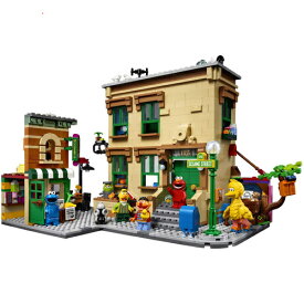 【1日と5・0のつく日はポイント3倍！】LEGO レゴ アイデア 123 セサミストリート 123 Sesame Street 21324◆新品Ss【即納】【コンビニ受取/郵便局受取対応】
