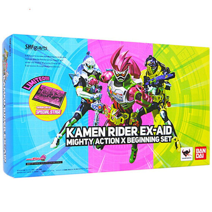 楽天市場】【中古】S.H.Figuarts 仮面ライダーエグゼイド マイティ 
