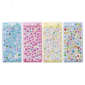 【1日と5・0のつく日はポイント3倍！】ボンボンドロップシールmini しずくちゃん 全4種セット◆新品Ss【即納】【ゆうパケット/コンビニ受取/郵便局受取対応】