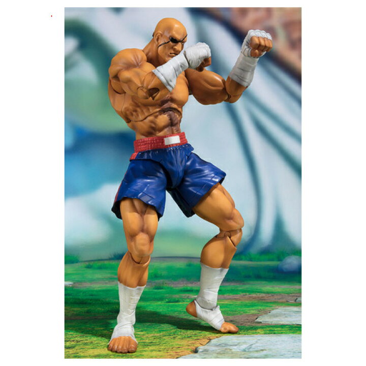 楽天市場】S.H.Figuarts サガット ストリートファイターV◇新品Ss  