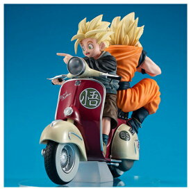 デスクトップリアルマッコイEX ドラゴンボールZ 超サイヤ人孫悟空＆孫悟飯＆バイク◆新品Ss【即納】【コンビニ受取/郵便局受取対応】