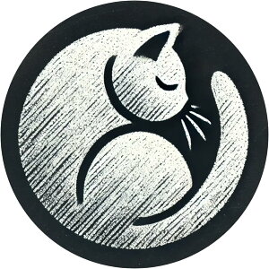 3mmm-cat_chalkart L `[NA[g ی` XebJ[ hEϔM V[