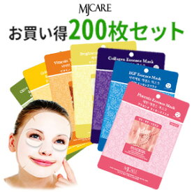★ 送料無料 【韓国コスメ】【ミジンマスクパック・MIJINマスクパック】『MJ Care』 MJケア マスク シート パック 200枚セット【10種類選べる】（NMF-アクア・シンエイク・ヒアルロン酸）【韓国パック】【インスタ】【正規品】