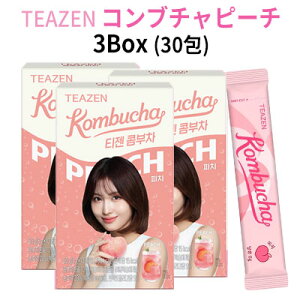 ���b��̔��y�����I���s���o���y���������z�wTEAZEN �EKOMBUCHA�xTEAZEN �s�[�` �R���u�`�� 3BOX �Z�b�g(10��� X 3��)�y�|�b�L���z�y1��10�����z�y�����X�e�B�b�N�z�y���N�h�����N�z�yBTS�z�y�W��