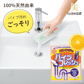 【14時間限定!20%offクーポン!25日20:00～】【最安値に挑戦】排水溝クリーナー キッチン 排水溝 排水口 掃除 洗剤 ぬめり 洗面台 排水管 掃除 洗浄 排水管クリーナー 木村石鹸【オレンジのパイプフレッシュ 30g×10包 1個】パイプクリーナー 業務用 排水管洗浄液 シンク 浴室