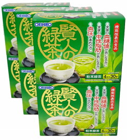 オリヒロ 賢人の緑茶 30包×6個セット