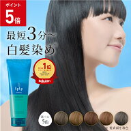 【ポイント5倍】＼白髪に3分／選べる5色【公式】ルプルプ ヘアカラートリートメント白髪染め トリートメ…