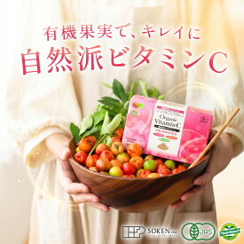 30日分 90包 栄養機能食品 オーガニックビタミンC 421mg［天然 無添加 植物性ビタミンC ］有機JAS 粉末 カムカム アセロラ ヴィーガン アガべシロップ サプリメント 砂糖不使用 しみ そばかす たるみ 老化 糖化対策 顆粒 抗酸化作用 アンチエイジング 美容効果 美肌 創健社