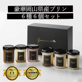 倉敷ジャンナプリン 豪華岡山県産プリン6種6個セット 岡山県 倉敷市
